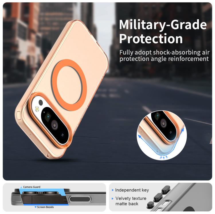For Google Pixel 10 Pro XL Candy Magsafe PC Hybrid TPU Phone Case