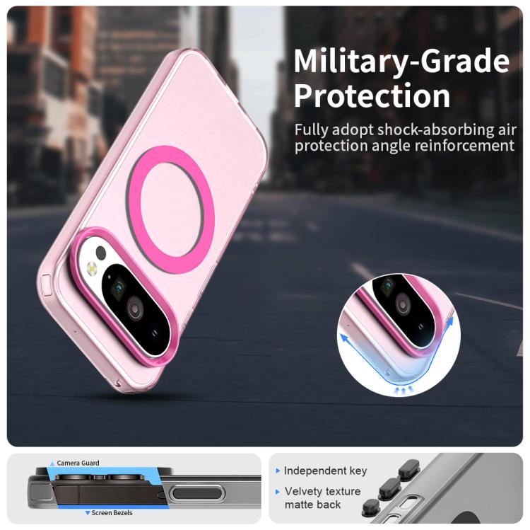 For Google Pixel 10 Pro XL Candy Magsafe PC Hybrid TPU Phone Case