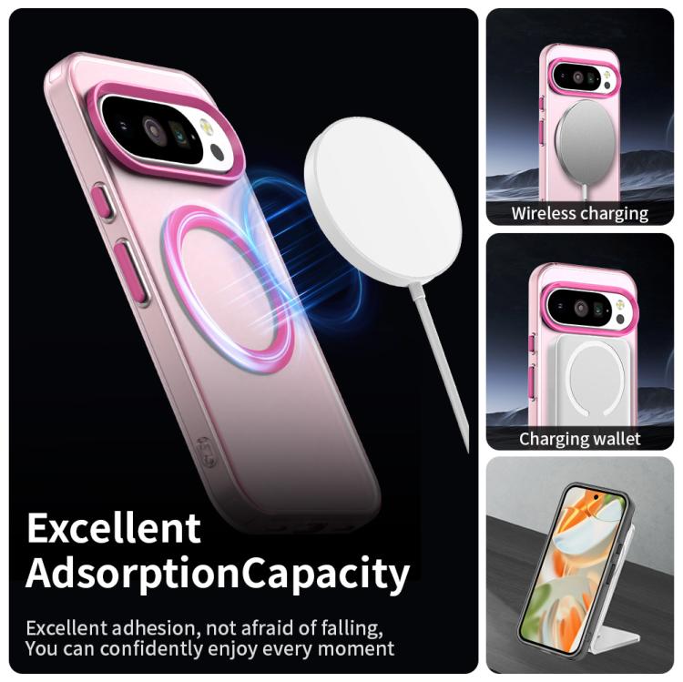 For Google Pixel 10 Pro XL Candy Magsafe PC Hybrid TPU Phone Case