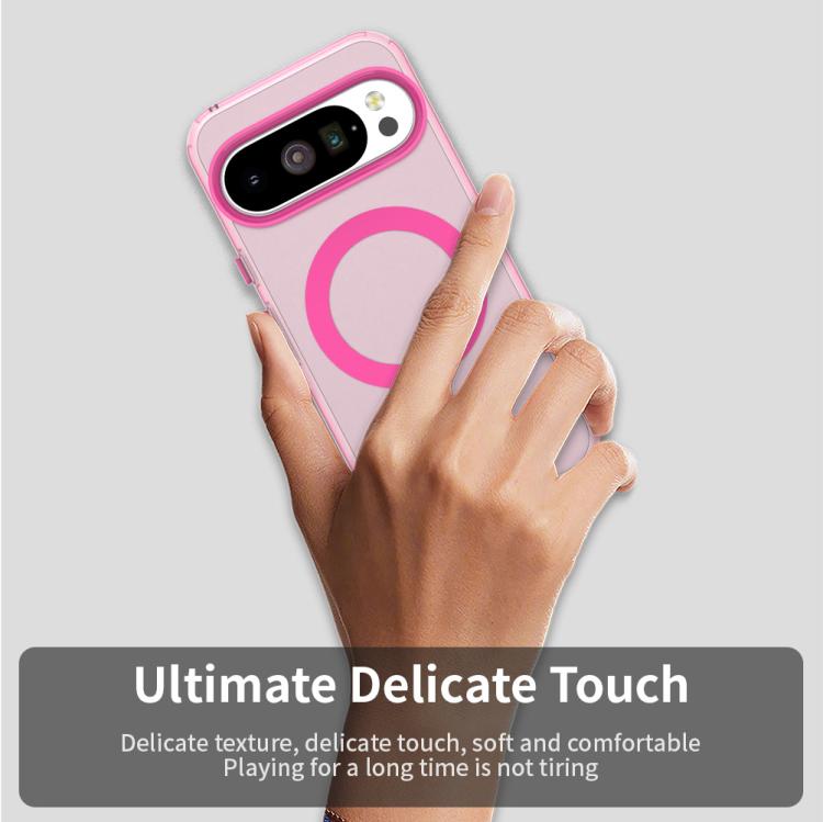 For Google Pixel 10 Pro XL Candy Magsafe PC Hybrid TPU Phone Case