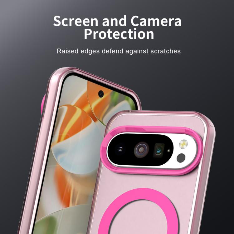 For Google Pixel 10 Pro XL Candy Magsafe PC Hybrid TPU Phone Case