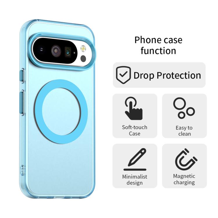 For Google Pixel 10 Pro XL Candy Magsafe PC Hybrid TPU Phone Case