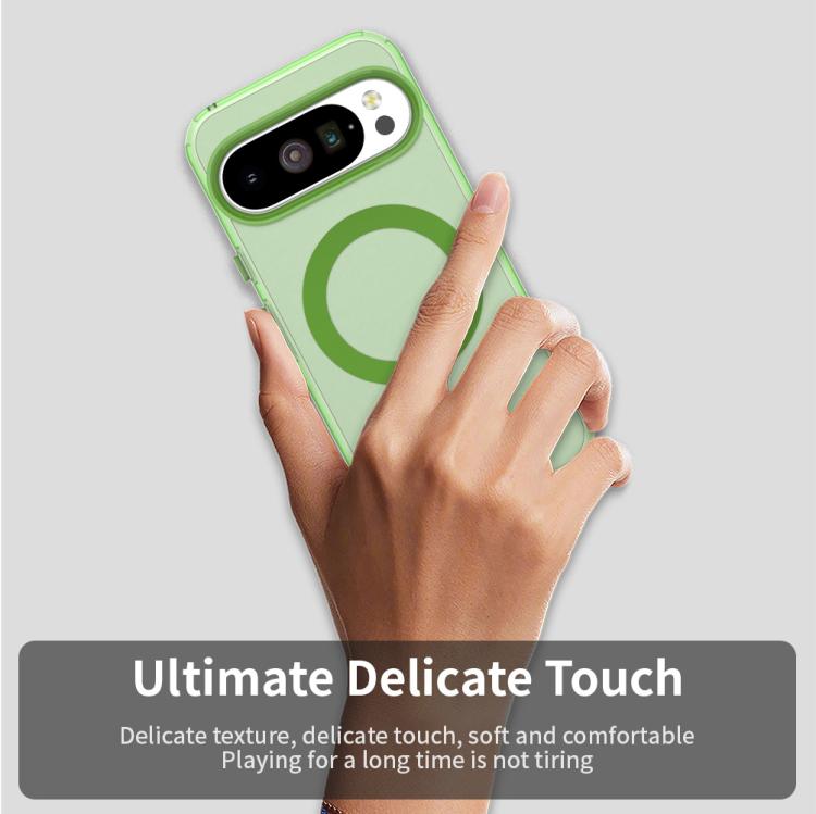 For Google Pixel 10 Pro XL Candy Magsafe PC Hybrid TPU Phone Case