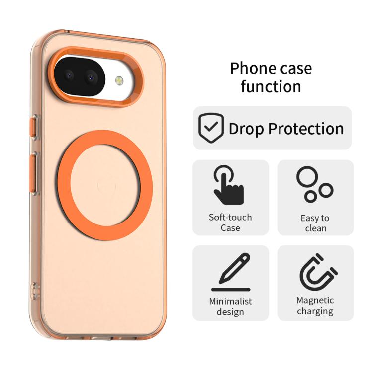 For Google Pixel 10a Candy Magsafe PC Hybrid TPU Phone Case