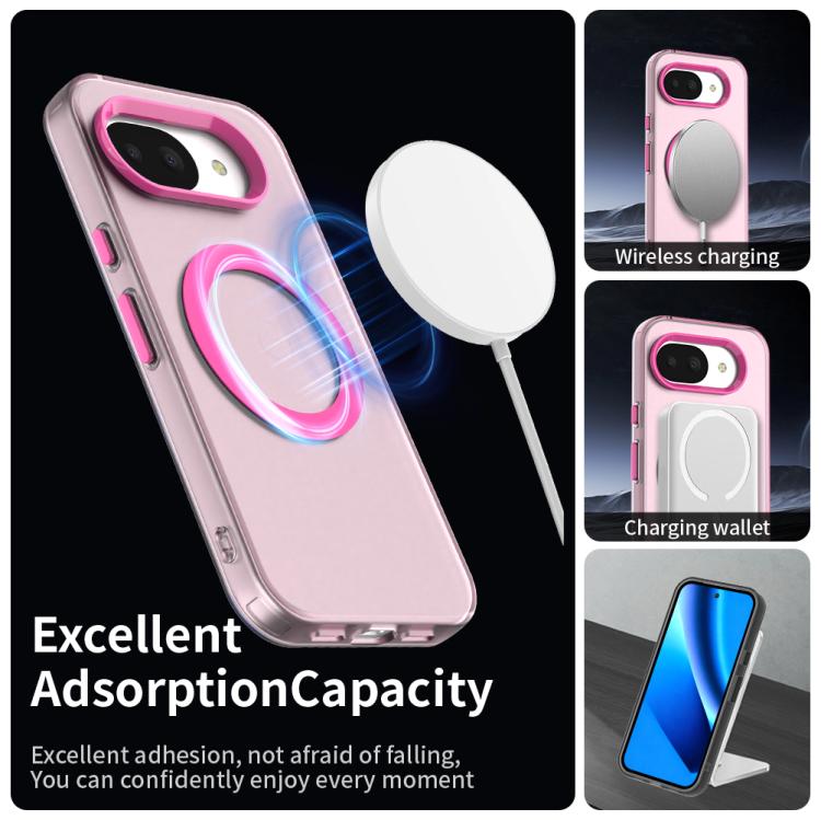 For Google Pixel 10a Candy Magsafe PC Hybrid TPU Phone Case
