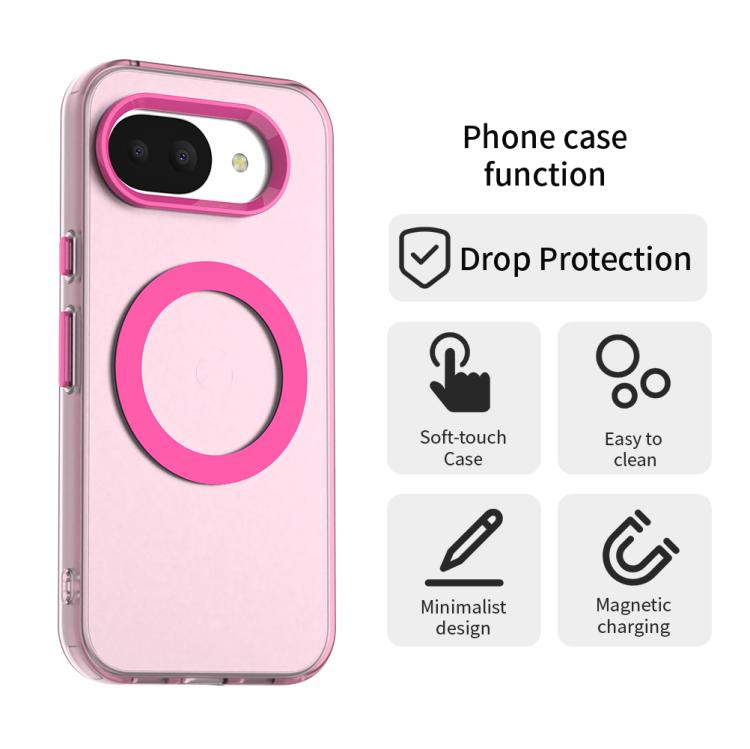 For Google Pixel 10a Candy Magsafe PC Hybrid TPU Phone Case