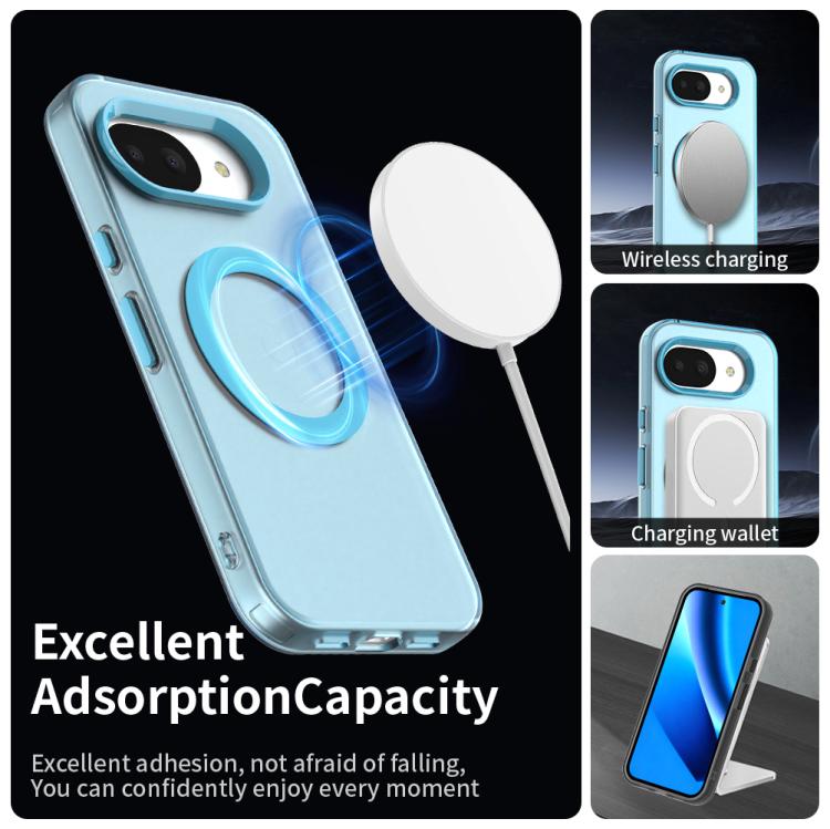 For Google Pixel 10a Candy Magsafe PC Hybrid TPU Phone Case