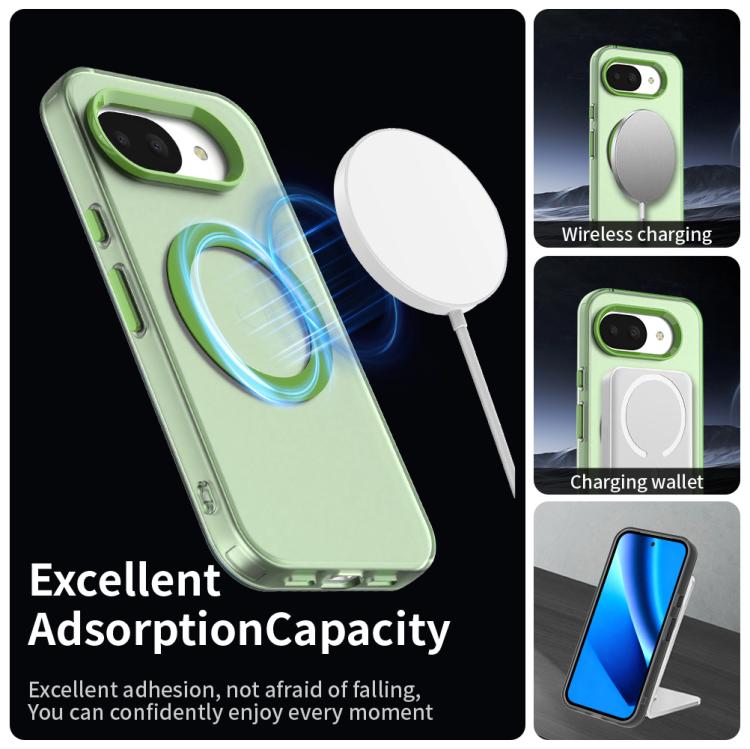 For Google Pixel 10a Candy Magsafe PC Hybrid TPU Phone Case