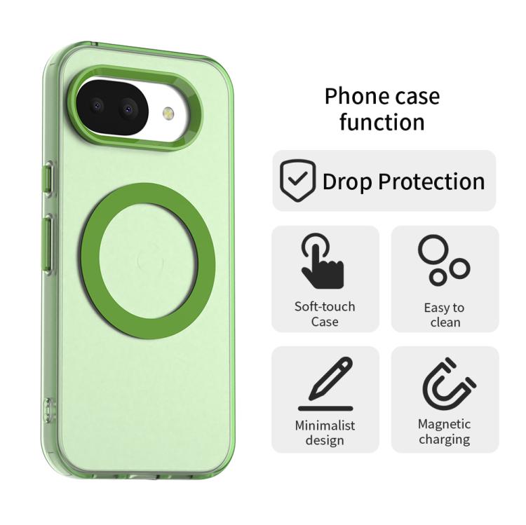 For Google Pixel 10a Candy Magsafe PC Hybrid TPU Phone Case