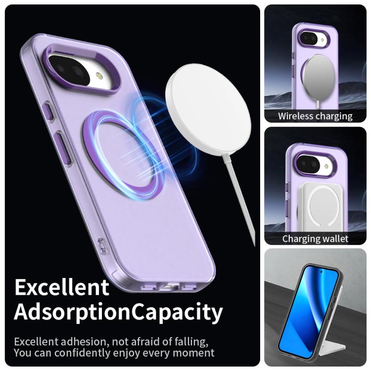 For Google Pixel 10a Candy Magsafe PC Hybrid TPU Phone Case