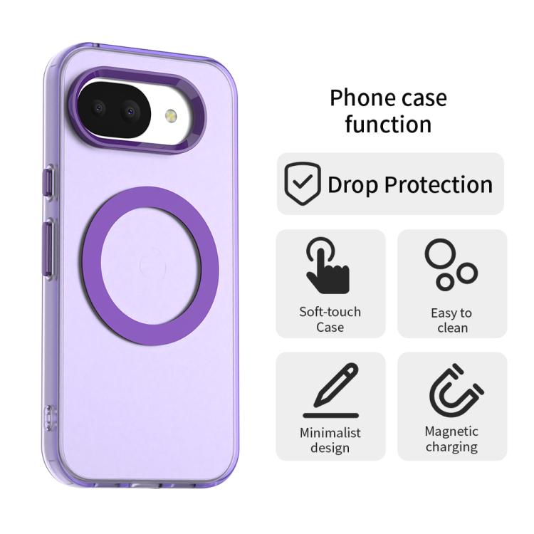For Google Pixel 10a Candy Magsafe PC Hybrid TPU Phone Case