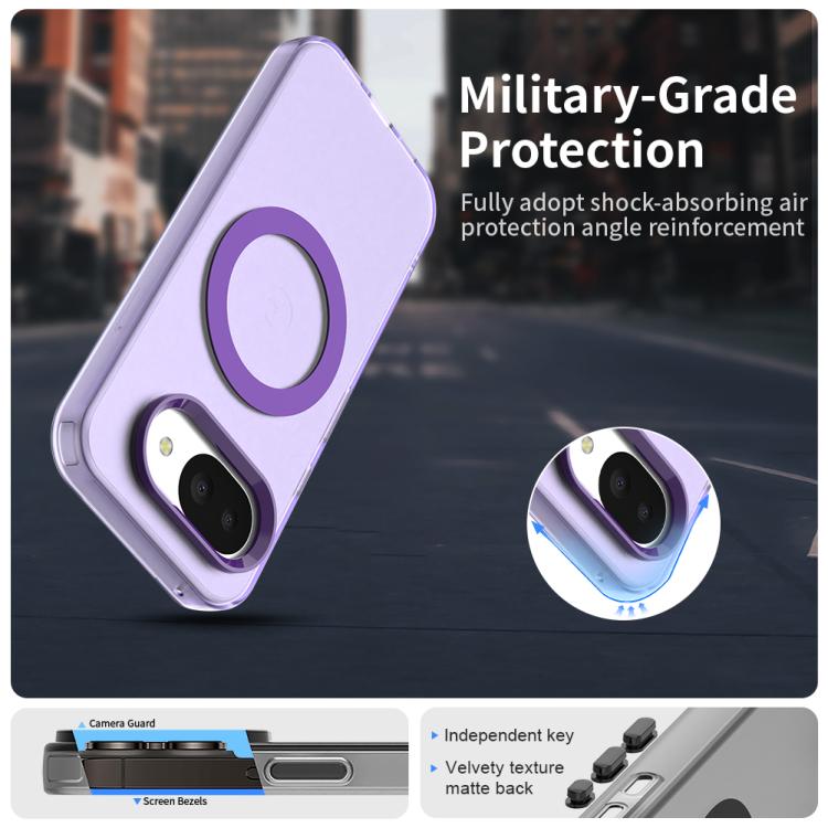 For Google Pixel 10a Candy Magsafe PC Hybrid TPU Phone Case