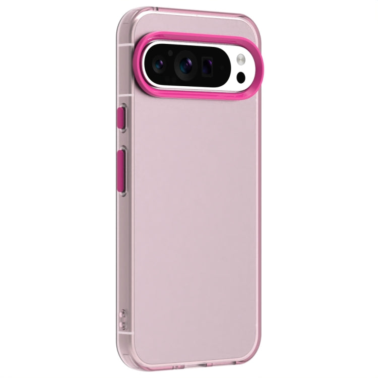 For Google Pixel 9 Pro Candy PC Hybrid TPU Shockproof Phone Case