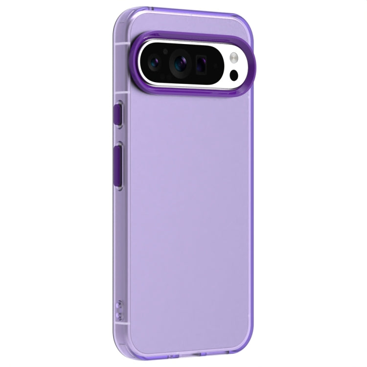 For Google Pixel 9 Pro Candy PC Hybrid TPU Shockproof Phone Case