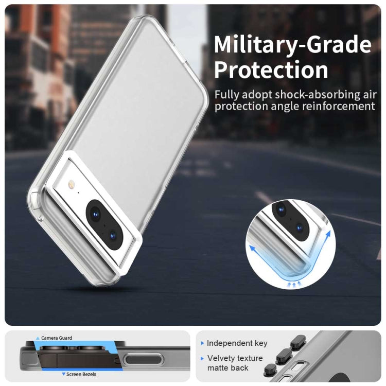For Google Pixel 8 Candy PC Hybrid TPU Shockproof Phone Case