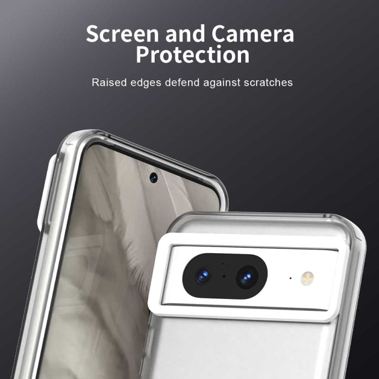 For Google Pixel 8 Candy PC Hybrid TPU Shockproof Phone Case