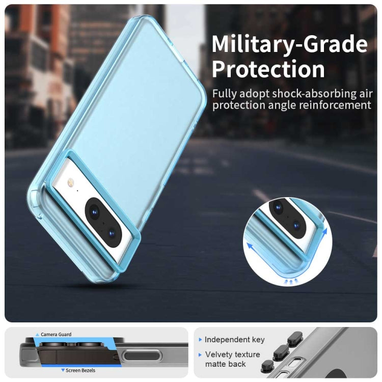 For Google Pixel 8 Candy PC Hybrid TPU Shockproof Phone Case