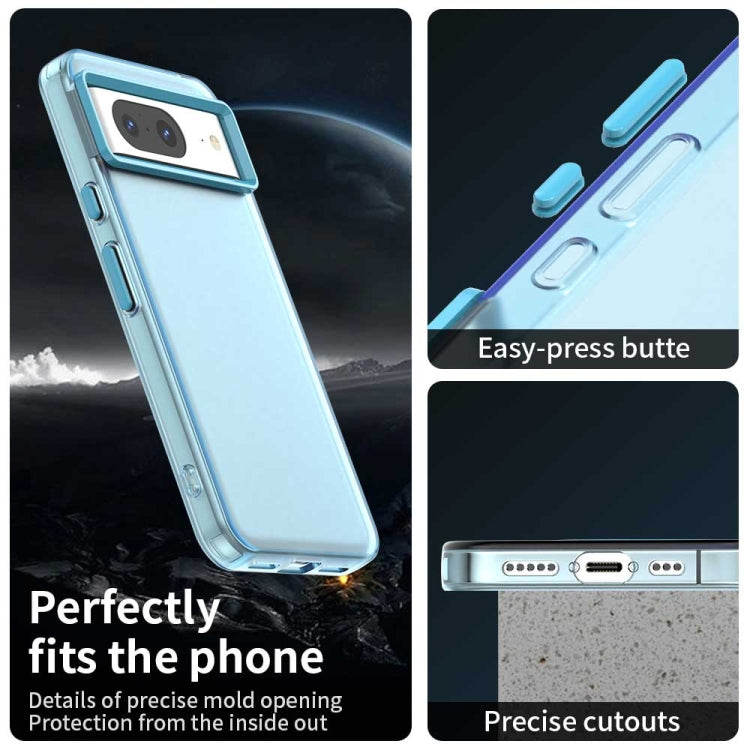 For Google Pixel 8 Candy PC Hybrid TPU Shockproof Phone Case