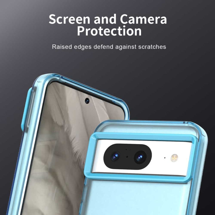 For Google Pixel 8 Candy PC Hybrid TPU Shockproof Phone Case