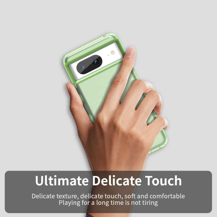 For Google Pixel 8 Candy PC Hybrid TPU Shockproof Phone Case