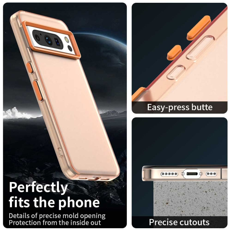 For Google Pixel 8 Pro Candy PC Hybrid TPU Shockproof Phone Case