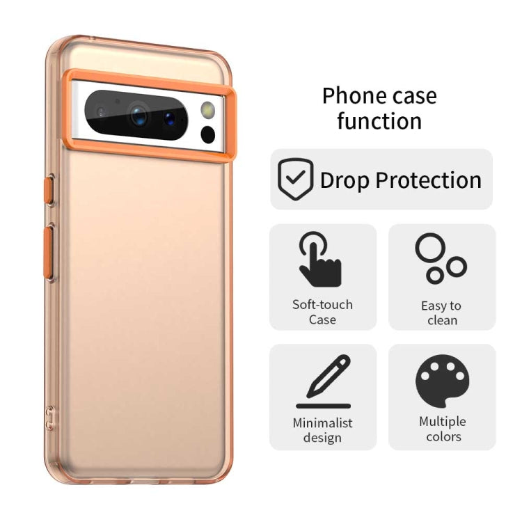 For Google Pixel 8 Pro Candy PC Hybrid TPU Shockproof Phone Case