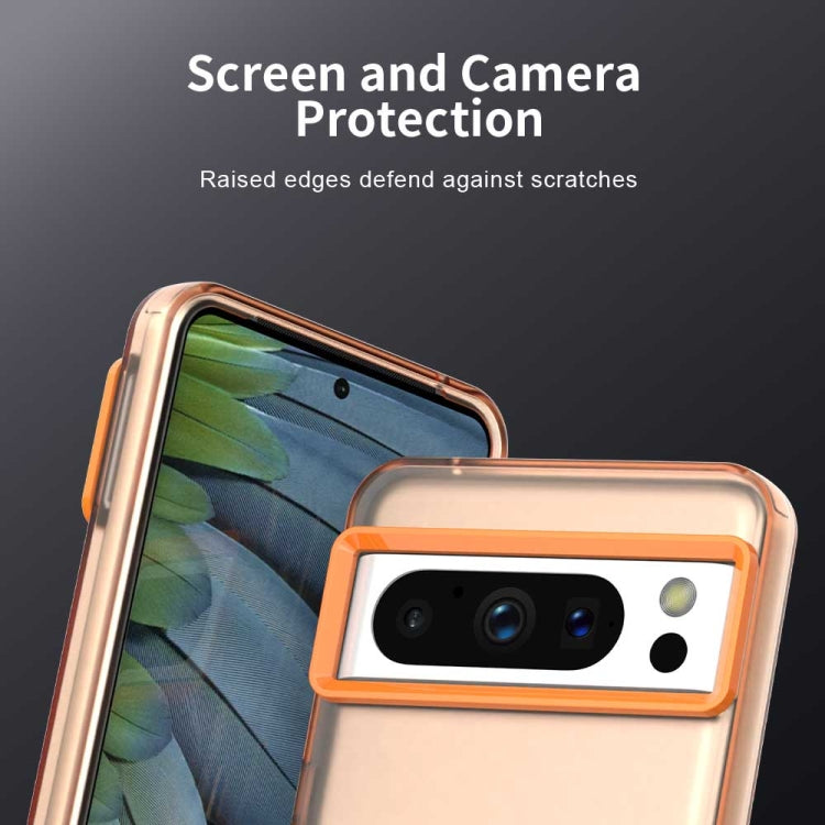 For Google Pixel 8 Pro Candy PC Hybrid TPU Shockproof Phone Case