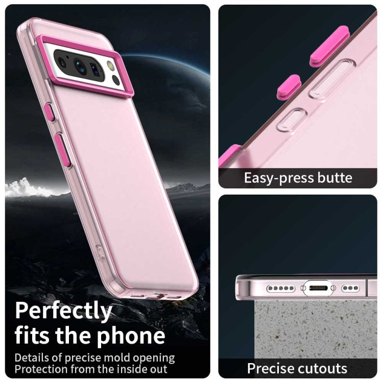 For Google Pixel 8 Pro Candy PC Hybrid TPU Shockproof Phone Case