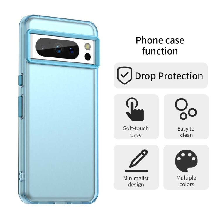 For Google Pixel 8 Pro Candy PC Hybrid TPU Shockproof Phone Case
