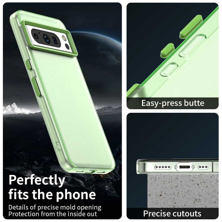 For Google Pixel 8 Pro Candy PC Hybrid TPU Shockproof Phone Case