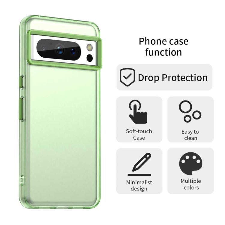 For Google Pixel 8 Pro Candy PC Hybrid TPU Shockproof Phone Case