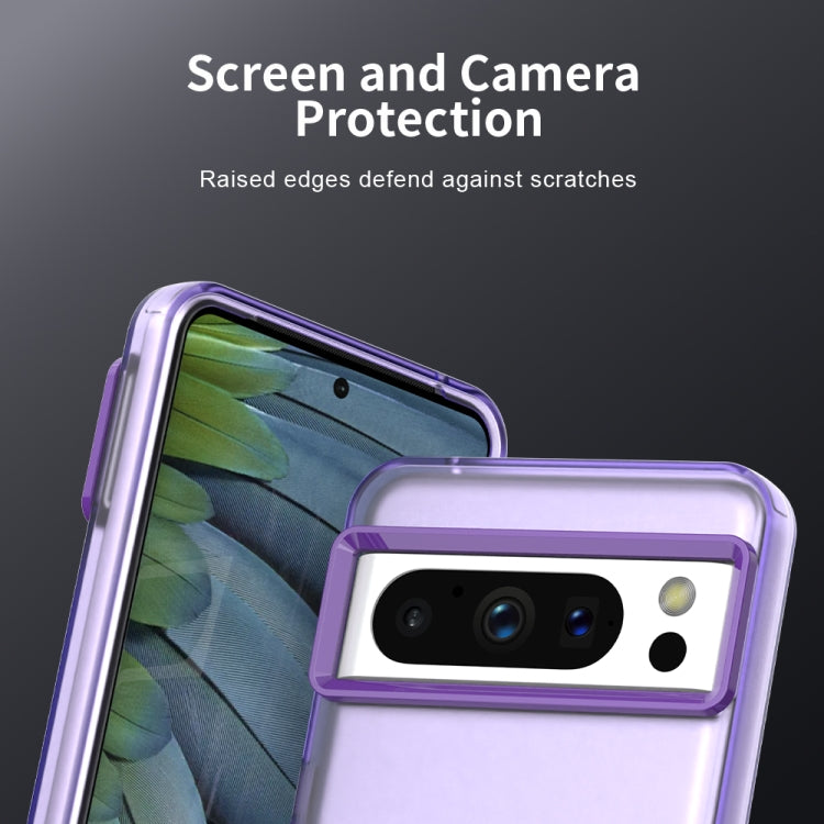 For Google Pixel 8 Pro Candy PC Hybrid TPU Shockproof Phone Case