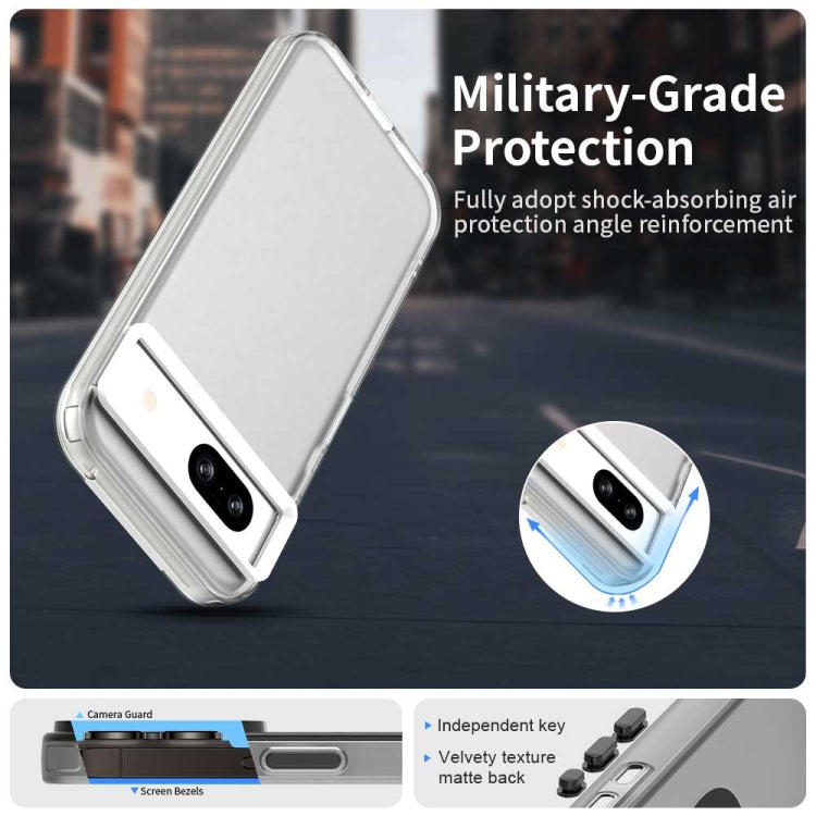 For Google Pixel 8a Candy PC Hybrid TPU Shockproof Phone Case