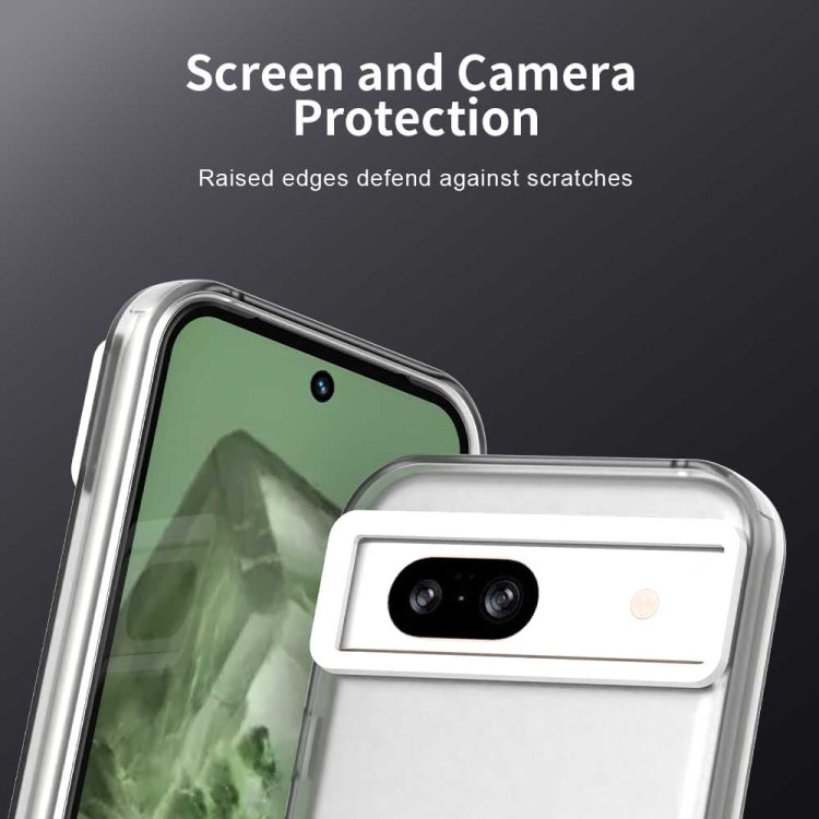 For Google Pixel 8a Candy PC Hybrid TPU Shockproof Phone Case
