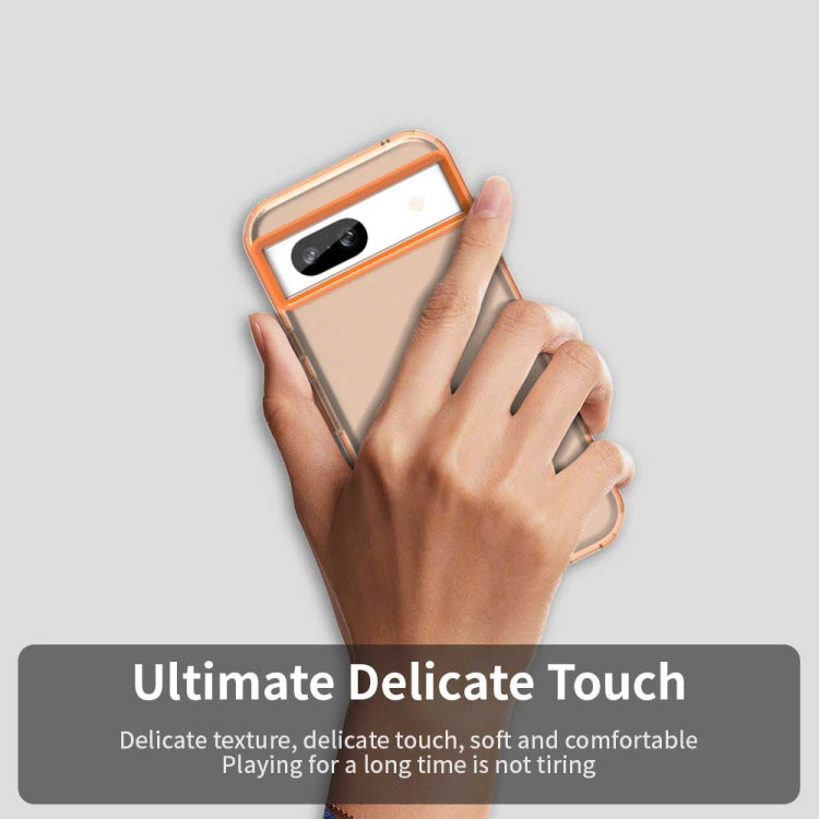 For Google Pixel 8a Candy PC Hybrid TPU Shockproof Phone Case