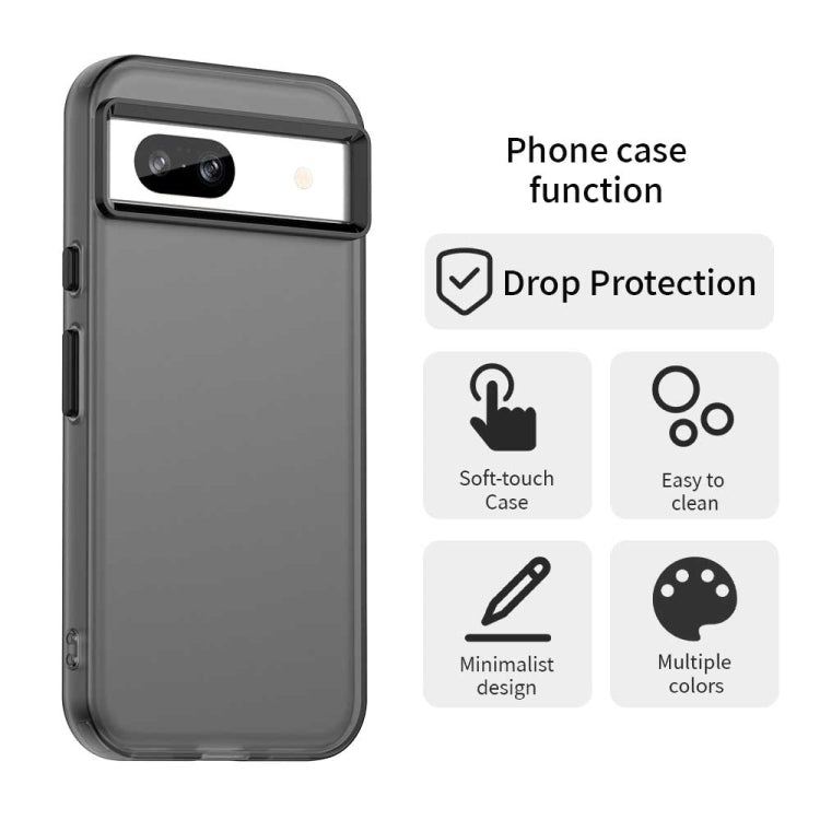 For Google Pixel 8a Candy PC Hybrid TPU Shockproof Phone Case