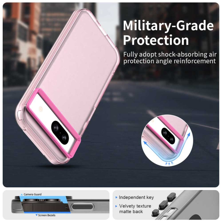 For Google Pixel 8a Candy PC Hybrid TPU Shockproof Phone Case