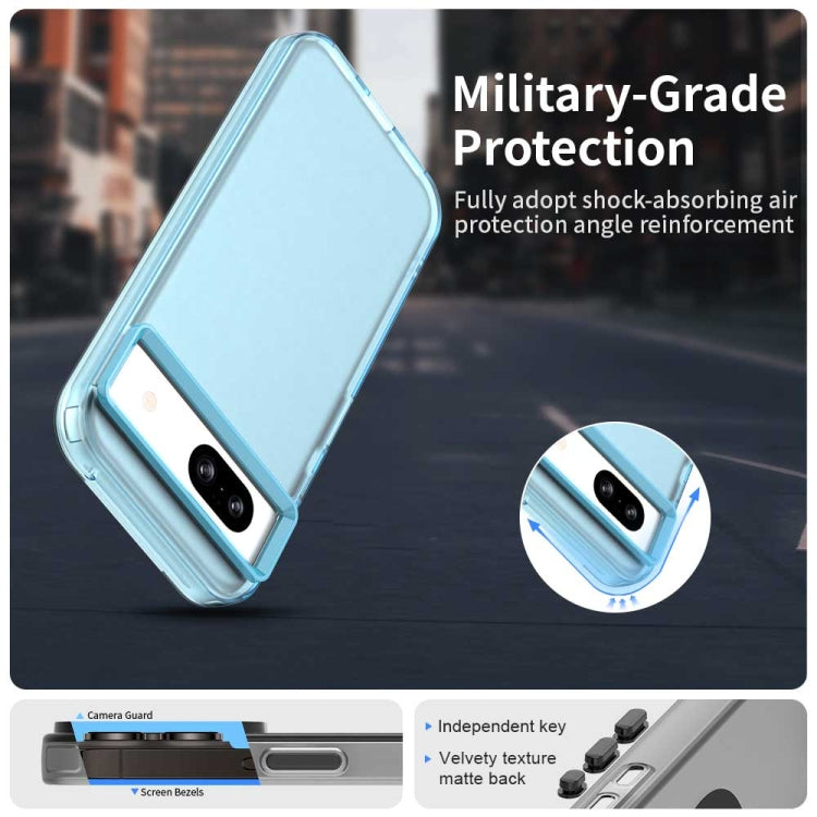 For Google Pixel 8a Candy PC Hybrid TPU Shockproof Phone Case
