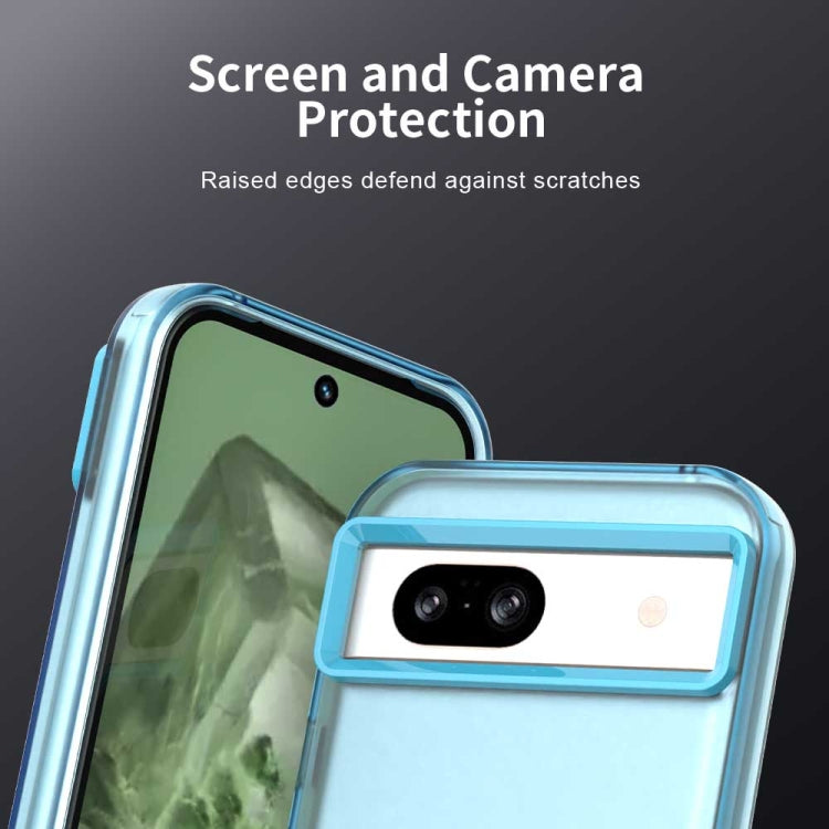 For Google Pixel 8a Candy PC Hybrid TPU Shockproof Phone Case
