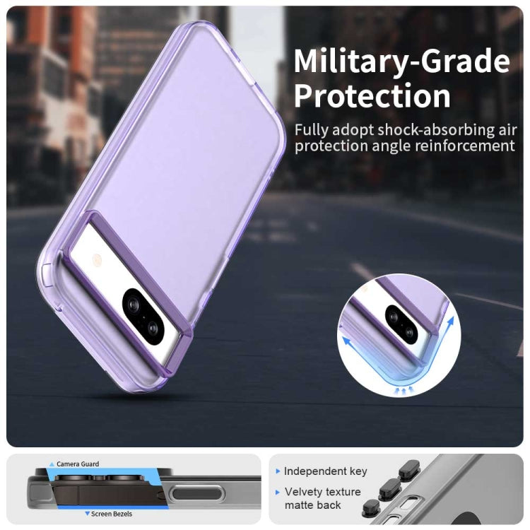 For Google Pixel 8a Candy PC Hybrid TPU Shockproof Phone Case