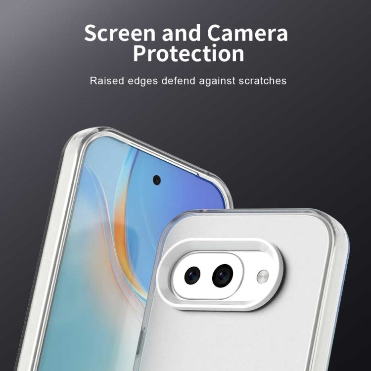 For Google Pixel 9a Candy PC Hybrid TPU Shockproof Phone Case