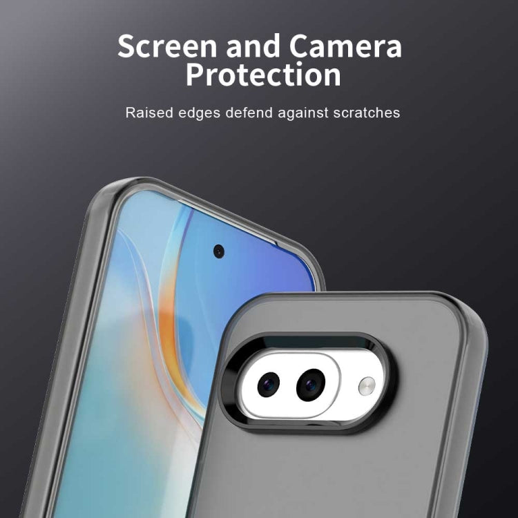 For Google Pixel 9a Candy PC Hybrid TPU Shockproof Phone Case