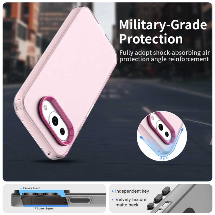 For Google Pixel 9a Candy PC Hybrid TPU Shockproof Phone Case