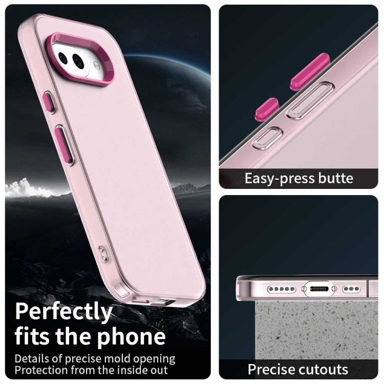 For Google Pixel 9a Candy PC Hybrid TPU Shockproof Phone Case