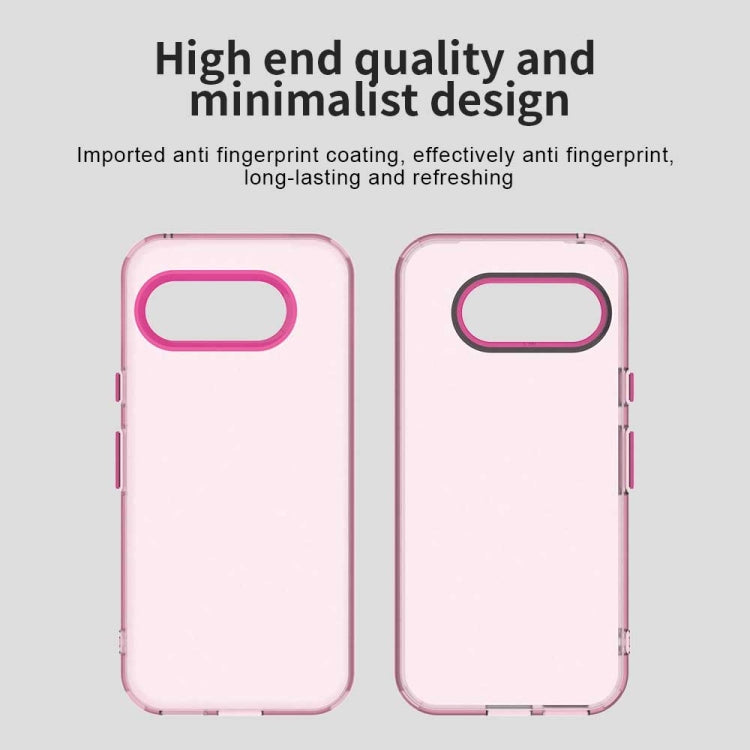 For Google Pixel 9a Candy PC Hybrid TPU Shockproof Phone Case