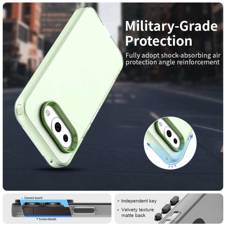 For Google Pixel 9a Candy PC Hybrid TPU Shockproof Phone Case