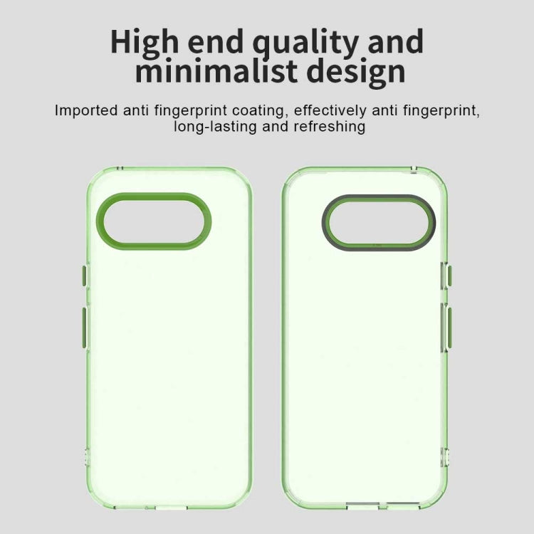 For Google Pixel 9a Candy PC Hybrid TPU Shockproof Phone Case