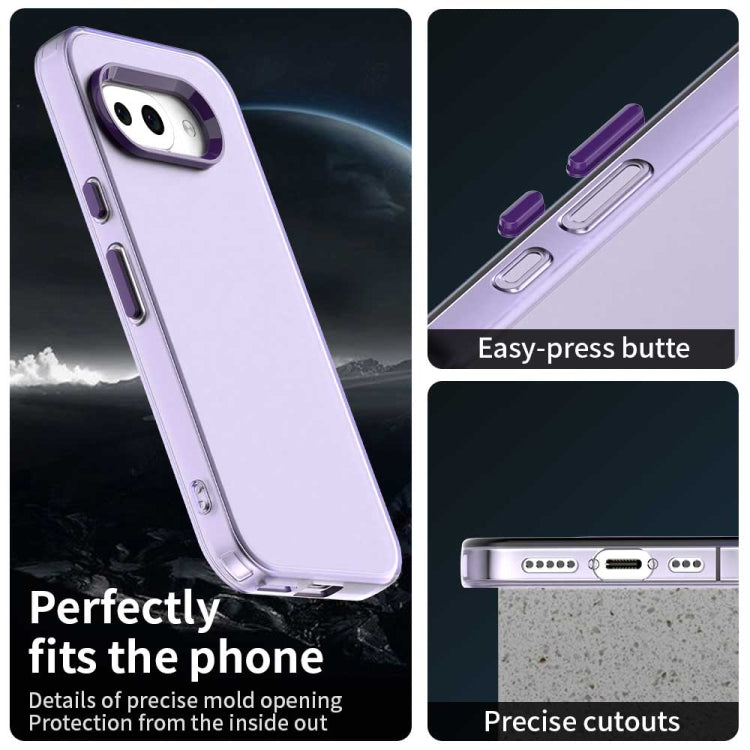 For Google Pixel 9a Candy PC Hybrid TPU Shockproof Phone Case