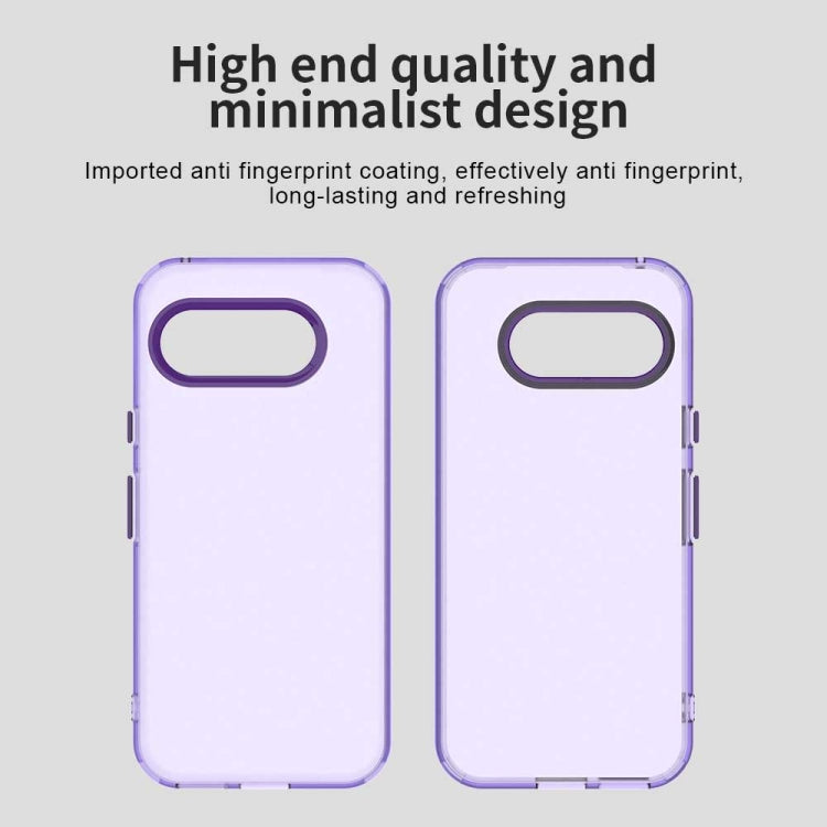 For Google Pixel 9a Candy PC Hybrid TPU Shockproof Phone Case