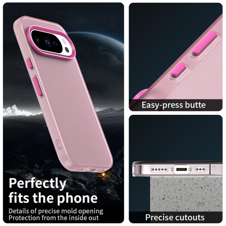 For Google Pixel 10 Pro XL Candy PC Hybrid TPU Shockproof Phone Case